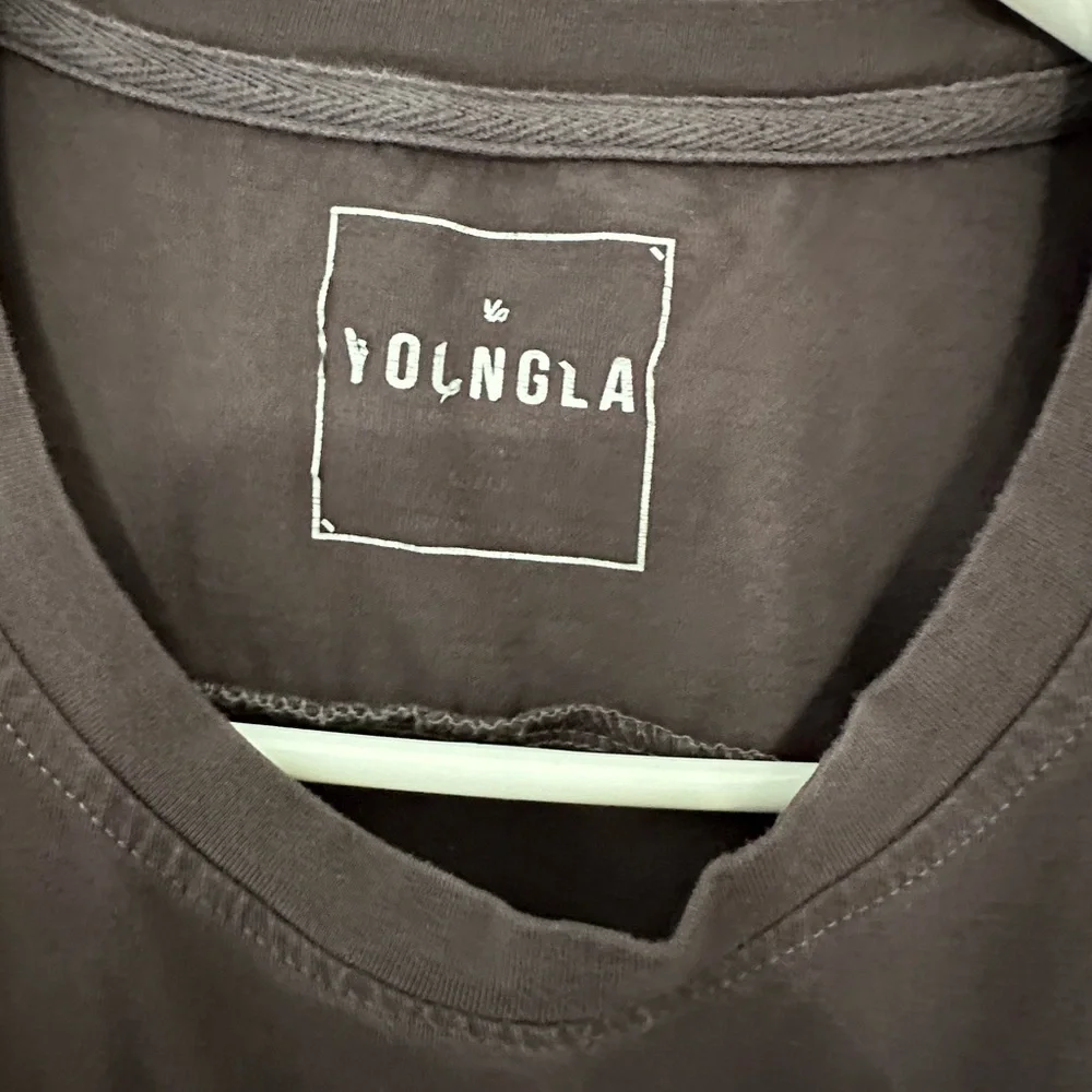 YoungLA Basic Black and Gray T-Shirts - Picture 4 of 13